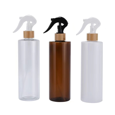 Várias cores 50ml garrafa de plástico usada para mini pulverizador de gatilho aceitar personalizado
