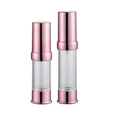 Rose Gold 30 ml UV Alumínio Pomba sem ar frasco usado para aplicação de cuidados com a pele
