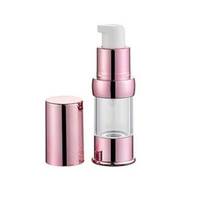 Rose Gold 30 ml UV Alumínio Pomba sem ar frasco usado para aplicação de cuidados com a pele