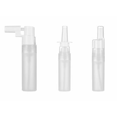 Spray de névoa nasal branco transparente 18/410 Aplicação em várias garrafas para cuidados com a pele