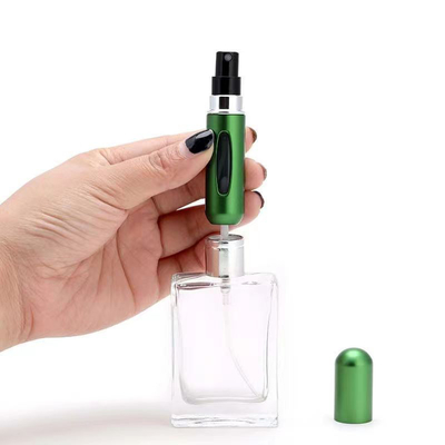 Bottle de spray de alumínio de 8 ml e 12 ml para perfume