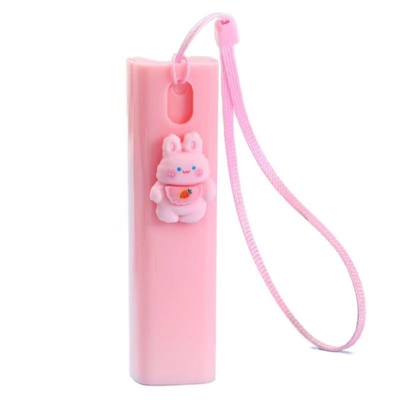 Hotsale Pulseira de perfume portátil plástico recipiente vazio com gravata