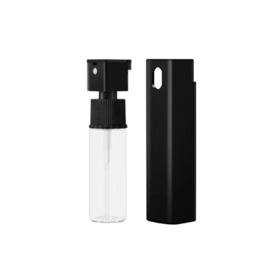 Caneta de perfume PP de forma quadrada e colorida para pulverização de fragrâncias sem esforço e precisa
