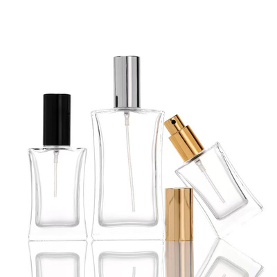 Gráfico 20ML 30ML & 50ML Botelho de vidro quadrado de perfume Embalagem vazia