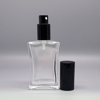 Botão de spray de vidro vazio de 20 ml, 30 ml e 50 ml personalizado para perfume