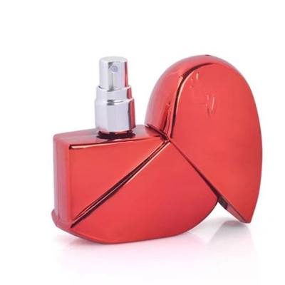 Botão de perfume de vidro de 30 ml personalizado com pulverizador de alumínio conjunto completo