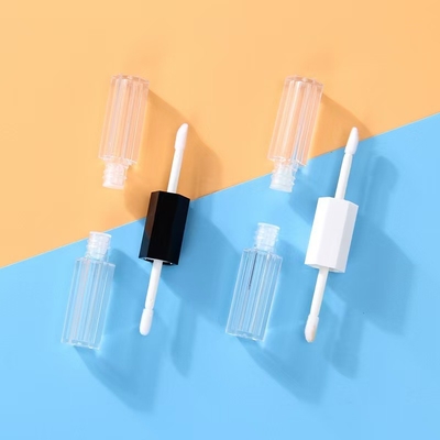Embalagem de recipiente vazio de tubo de brilho labial personalizado com capacidade de 1,6 ml