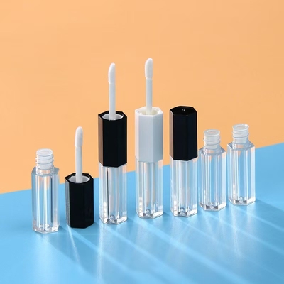 Embalagem de recipiente vazio de tubo de brilho labial personalizado com capacidade de 1,6 ml