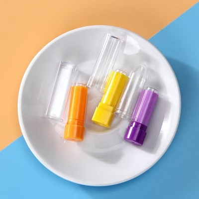 1g Capacidade Colorido Container Tubos de bálsamo labial para necessidade de beleza personalizada