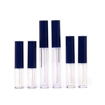 1 ml de plástico 1.5 ml e 2.5 ml recipiente vazio fino para tubo de brilho labial