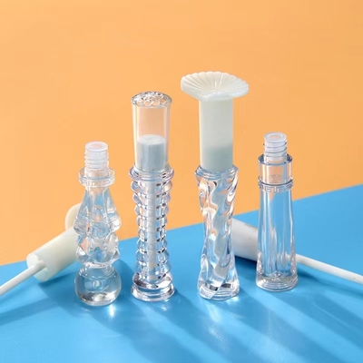 2.4 ml Gloss de lábio fino e vazio tubo de irregularidade plástico para recipientes cosméticos