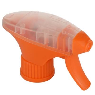 Cores personalizáveis 28/410 Pulverizador de gatilho de plástico com material PP de casca dupla