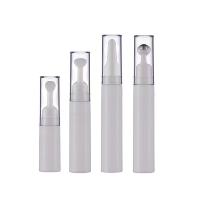 Tipo popular de frasco airless de creme para os olhos de plástico de 15ml usado para embalagem de cuidados com a pele