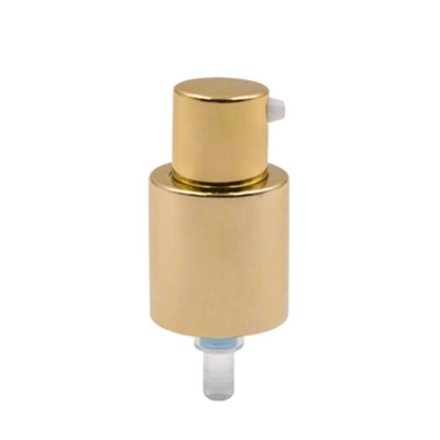 Bomba de distribuição de creme de alta qualidade de todo o alumínio 24/410 usada para embalagens de cuidados com a pele