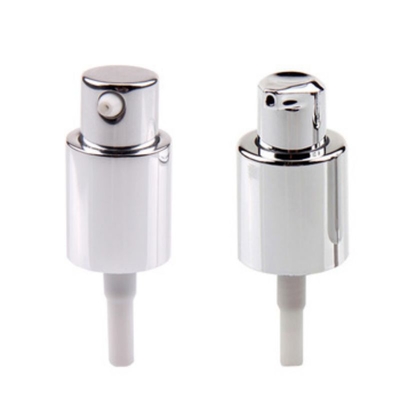 Bomba de distribuição de creme de alta qualidade de todo o alumínio 24/410 usada para embalagens de cuidados com a pele