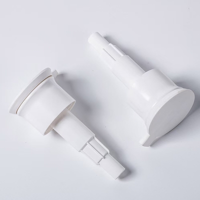 Bomba dispensadora de loção plástica 4cc Unique Crown Headhand 28/410 usada para frascos de loção