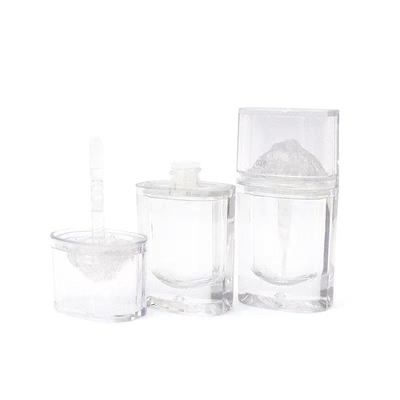 Forma de montanha 3,5 ml AS Material plástico tubo de brilho labial utilizado para embalagem cosmética