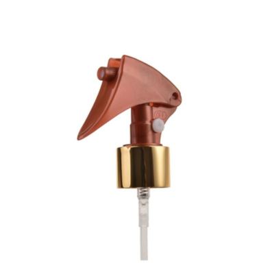 Pulverizador com gatilho 24/410 28/410 com saia de alumínio e botão interruptor