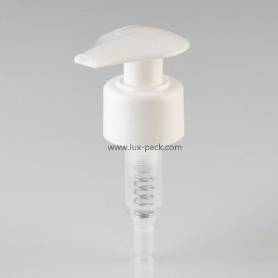 Bomba de loção plástica com interruptor esquerda/direita para frasco cosmético