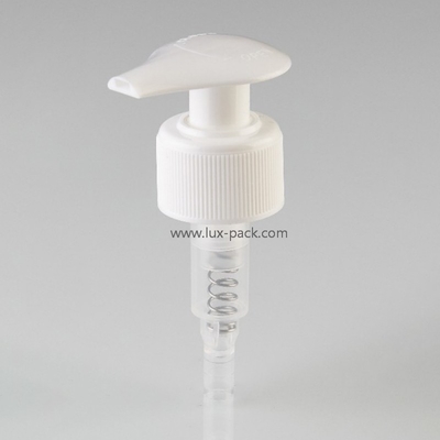 Bomba de loção plástica com interruptor esquerda/direita para frasco cosmético
