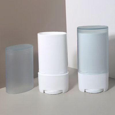 Recipiente de bastão de desodorante vazio e recarregável de 15g para viagem
