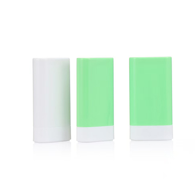Recipiente de bastão desodorante ABS transparente de 20g com cor personalizada