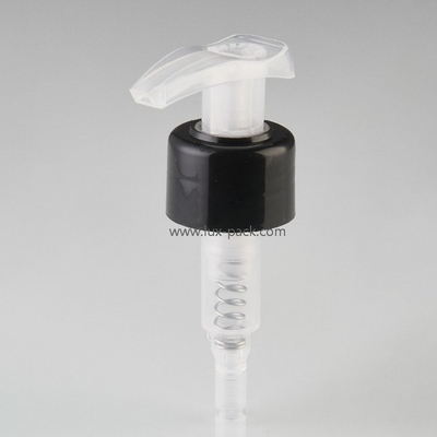 Bomba de loção de plástico de 24 mm e 28 mm para cosméticos