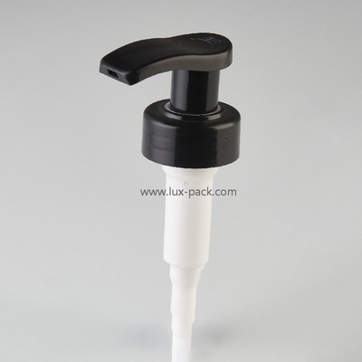 Bomba de loção de plástico de 24 mm e 28 mm para cosméticos