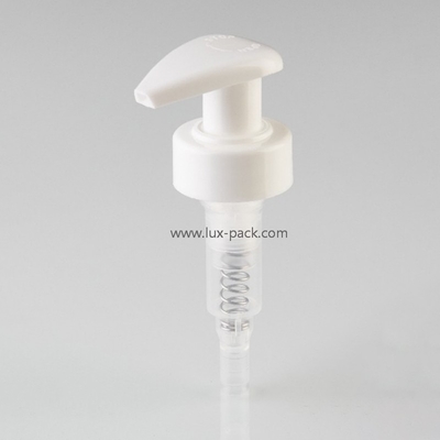 Bomba de loção de plástico de 24 mm e 28 mm para cosméticos