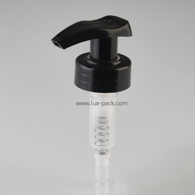 Bomba de loção de plástico de 24 mm e 28 mm para cosméticos