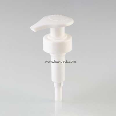 Bomba de loção esquerda-direita de cor personalizada de 24 mm para dispensador de shampoo