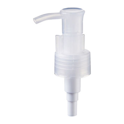 Bomba de loção PP personalizada com clip para cuidados com a pele 24/28mm
