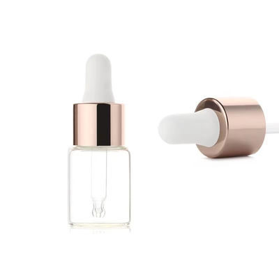 Garrafa de óleo essencial de vidro congelado de 20 ml com pescoço de 18 mm