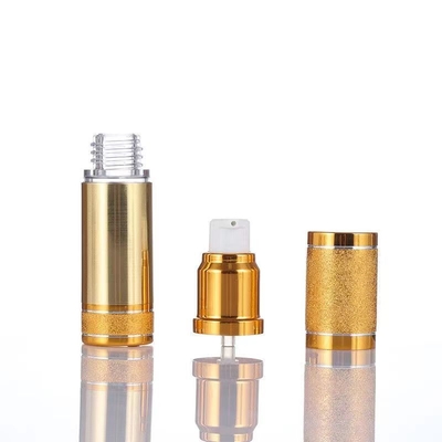 Botelha sem ar de alumínio de 30 ml e 50 ml com cor personalizada