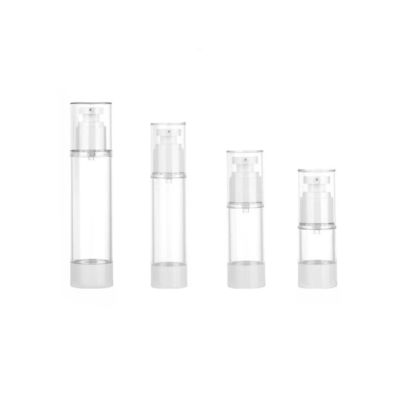 Frasco com Bomba Airless Personalizado de 15ml 30ml 50ml à Prova de Vazamento com Dosagem Controlada para Cuidados com a Pele e Cosméticos