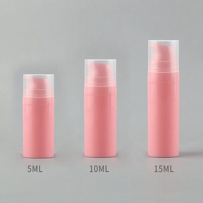 Frasco airless de plástico PP de 5ml 10ml 15ml para loção cosmética
