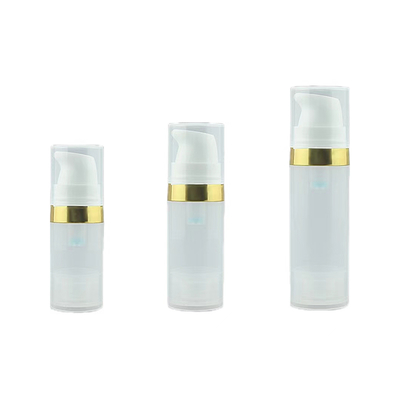 5 ml, 10 ml e 15 ml de frasco PP sem ar para soros e óleos faciais