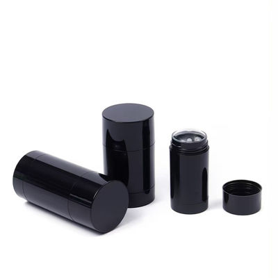 Bastão de desodorante vazio de plástico de 15g-100g para creme de cuidados com a pele