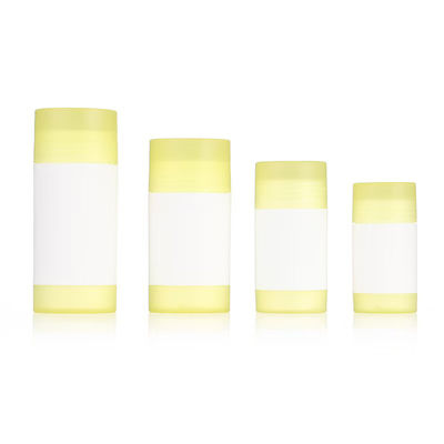 Bastão de desodorante vazio de dupla camada PP 30g-100g para cuidados com a pele