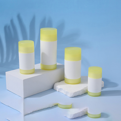 Cor personalizada 30g a 100g PP Balsam de bastão de desodorante vazio