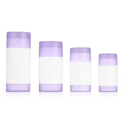 30 g 50 g 75 g 100 g Balsamo de bastão de desodorante de PP reciclável