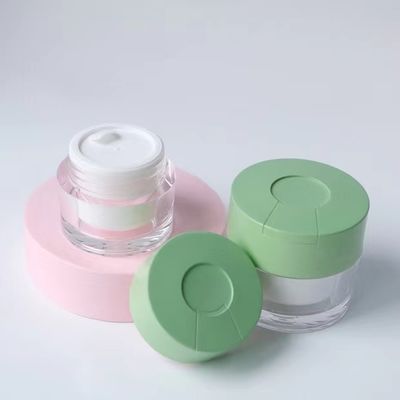 30g 50g frasco de creme acrílico com colher Impressão personalizável