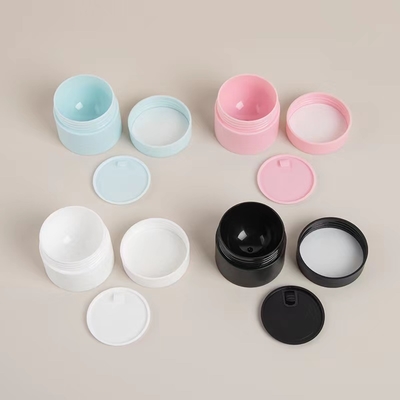Jar de creme de plástico PP 5g a 50g Cores personalizadas MOQ 10000pcs