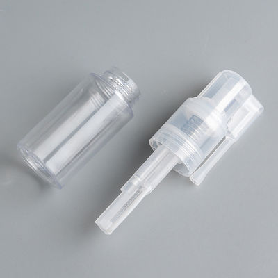 Garrafa de PET de plástico a granel com cabeça de bomba de pulverização em 14ml 18ml 25ml 35ml 50ml 60ml Tamanhos para aplicação sem confusão