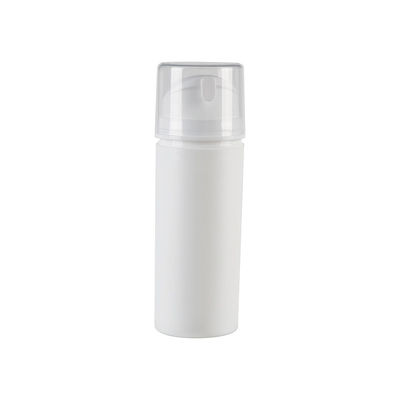 Frasco Airless Quadrado PP para Atacado com Plugue e Tampa para Embalagem Cosmética com Impressão Personalizada