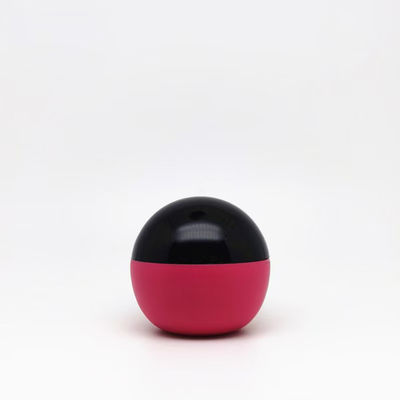Jarro esférico de creme de plástico de 25g com design ergonômico para uso fácil no cuidado da pele