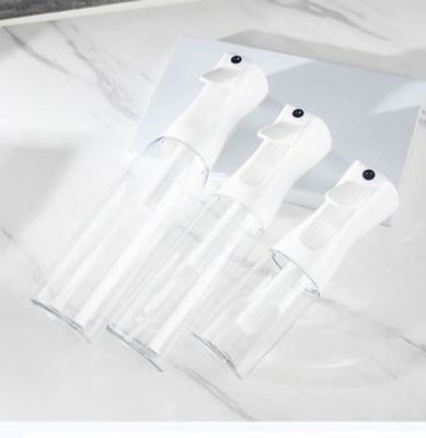 Botão de pulverização contínua de plástico personalizado com névoa ultra-fina para cuidados pessoais e limpeza doméstica em tamanhos de 150 ml 200 ml 300 ml