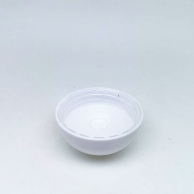 Pote de creme esférico leve de plástico PS branco de 25g com PET 100% fresco e prazo de entrega de 20 dias