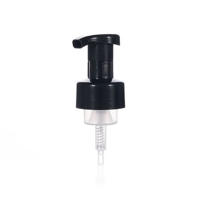 Bomba de espuma de plástico de 40 mm e 42 mm com taxa de descarga de 0,25-0,3 ml/t e comprimento de tubo personalizável para loção corporal