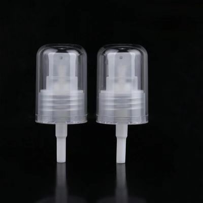 Dispensador de bomba de creme de 20 mm, 24 mm e 28 mm com tampa AS e fecho de torção para garrafas de tamanho padrão